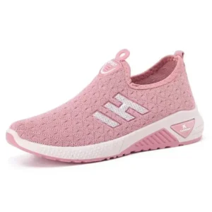 Fashionpared Women Fashion Fly Woven Breathable Casual Sneakers