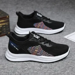 Fashionpared Men'S Casual Mesh Breathable Running Sneakers