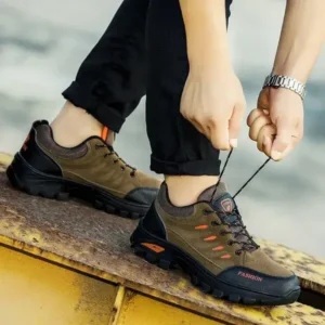 Fashionpared Men'S Casual Outdoor Non-Slip Hiking Sneakers