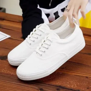 Fashionpared Men'S Casual Wear-Resistant Breathable Canvas Shoes