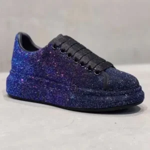 Fashionpared Night Star Rhinestone Platform Sneakers