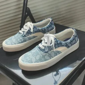 Fashionpared Vintage Breathable Printed Canvas Shoes