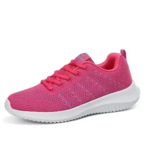 Fashionpared Women Leisure Lace Up Sneakers Shoes