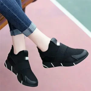 Fashionpared Women Fashion Slip On Round-Toe Shoes