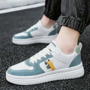 Fashionpared Men Fashion Color Matching Low Top Sneakers