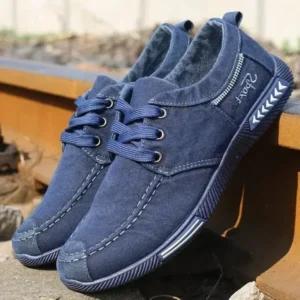 Fashionpared Men Casual Breathable Low Top Canvas Shoes