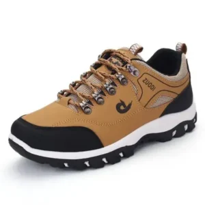 Fashionpared Men'S Fashion Round Toe Low Top Large Size Casual Mountaineering Sneakers