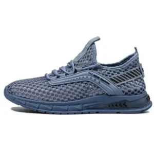 Fashionpared Men Casual Breathable Hollow Mesh Soft Sole Sports Shoes