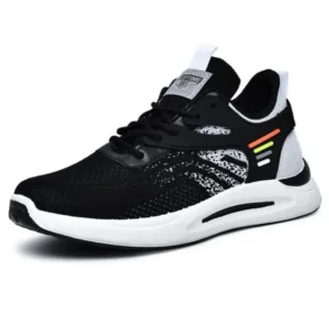 Fashionpared Men'S Casual Breathable Color Block Low Top Sneakers