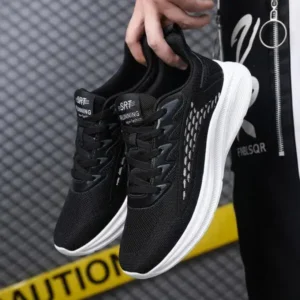 Fashionpared Men'S Fashion Color Matching Breathable Running Sneakers