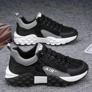 Fashionpared Men'S Fashion Breathable Platform Sneakers