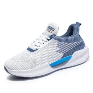 Fashionpared Men'S Fashion Hollow Color Matching Breathable Running Sneakers