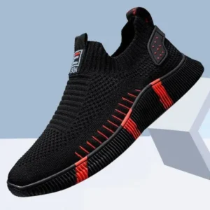 Fashionpared Men'S Fashion Color Matching Mesh Breathable Sneakers