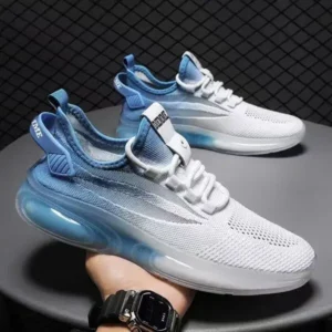 Fashionpared Men'S Fashion Jelly Bottom Mesh Breathable Sneakers