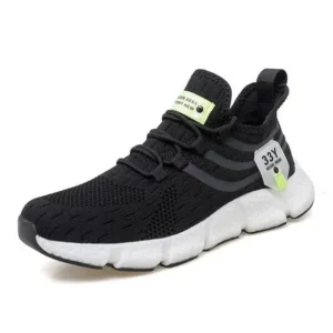 Fashionpared Men Fashion Breathable Color Block Lightweight Sneakers