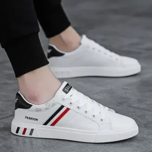 Fashionpared Men Casual Color Matching Breathable Sneakers