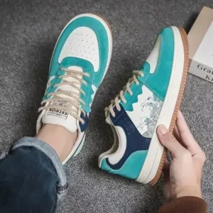 Fashionpared Men'S Fashion Color Matching Breathable Sneakers