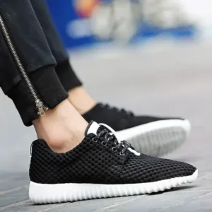 Fashionpared Men Fashion Breathable Mesh Lightweight Sneakers