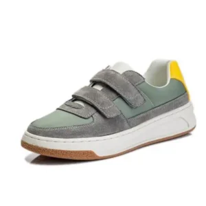 Fashionpared Women Casual Colorblock Platform Velcro Sneakers