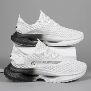 Fashionpared Men Fashion Breathable Hollow Mesh Sneakers