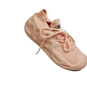 Fashionpared Fashion Athleisure Lace-Up Sports Shoes Running Sneakers