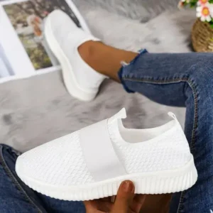 Fashionpared Women Fashion Low Top Mesh Breathable Sneakers